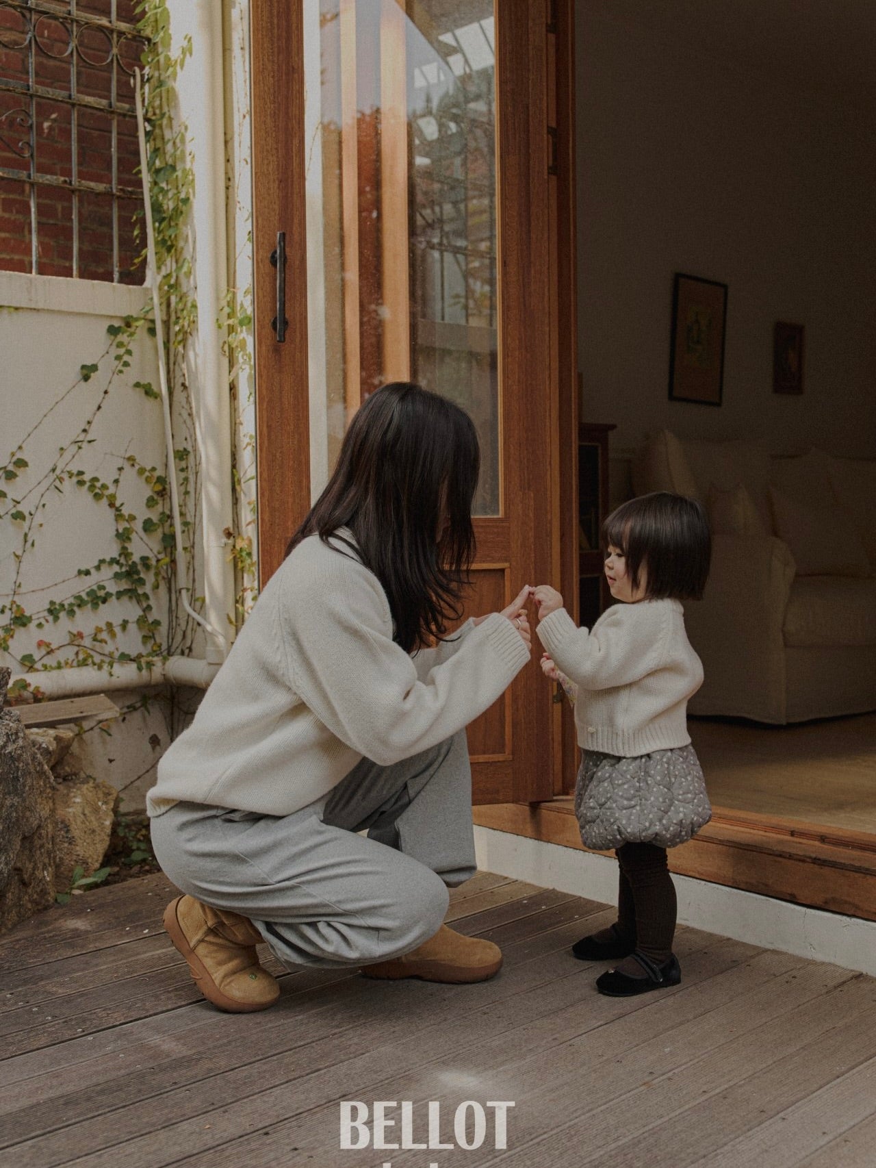 Berry knit (mom size)