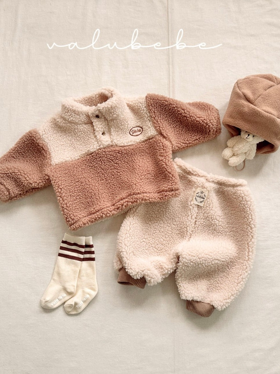 Fluffy jogger pants (baby&amp;kids)