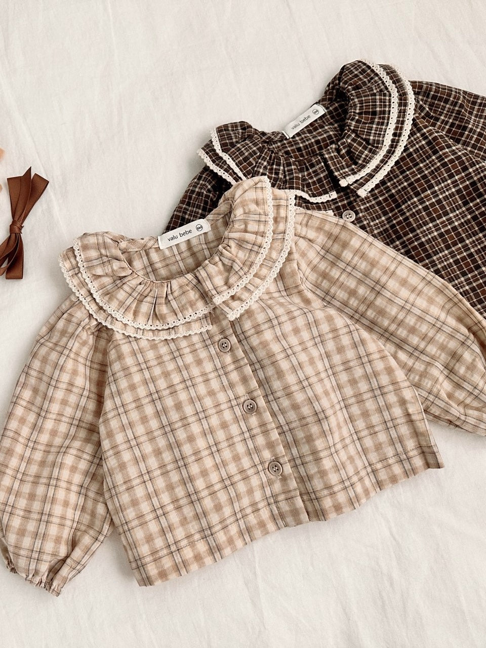 Petite check blouse (baby)