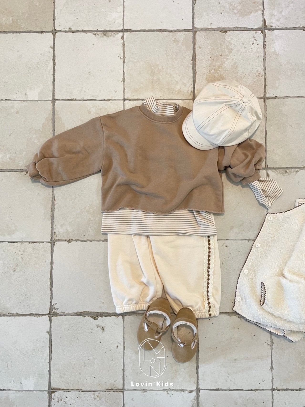 Winter loose half neck T