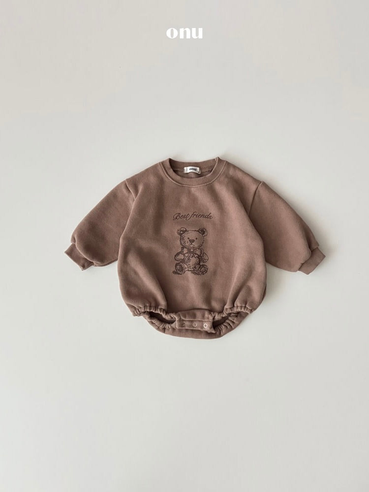 Twin bear rompers (baby)