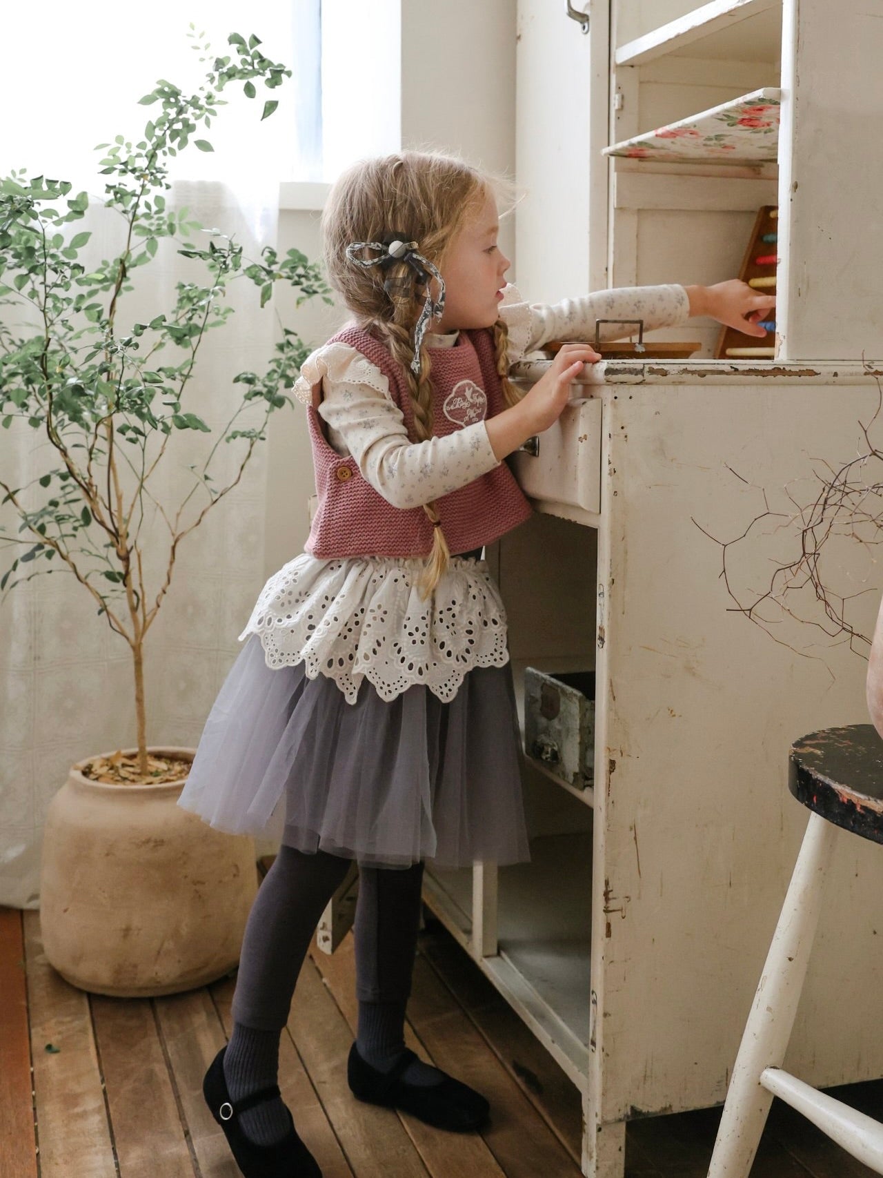 Etoile tulle leggings