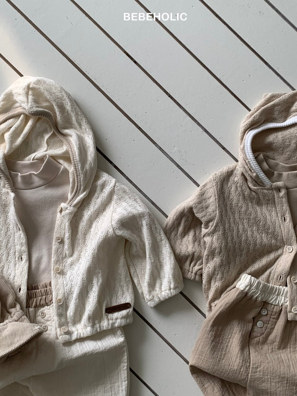 Soft textured hoodie