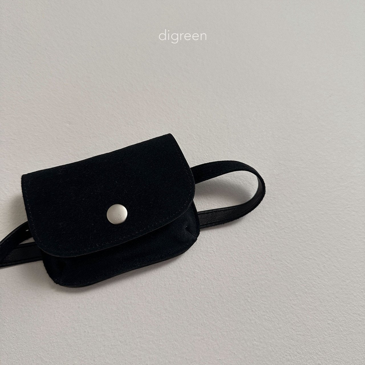 Mini suede belt bag