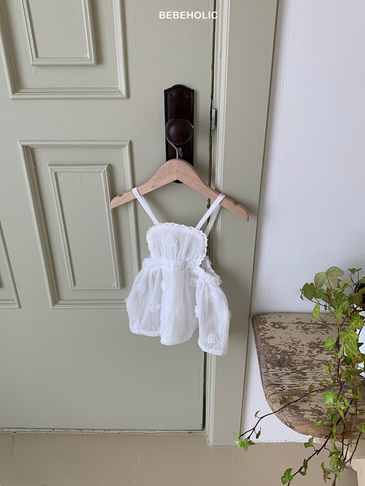 Rose apron skirt