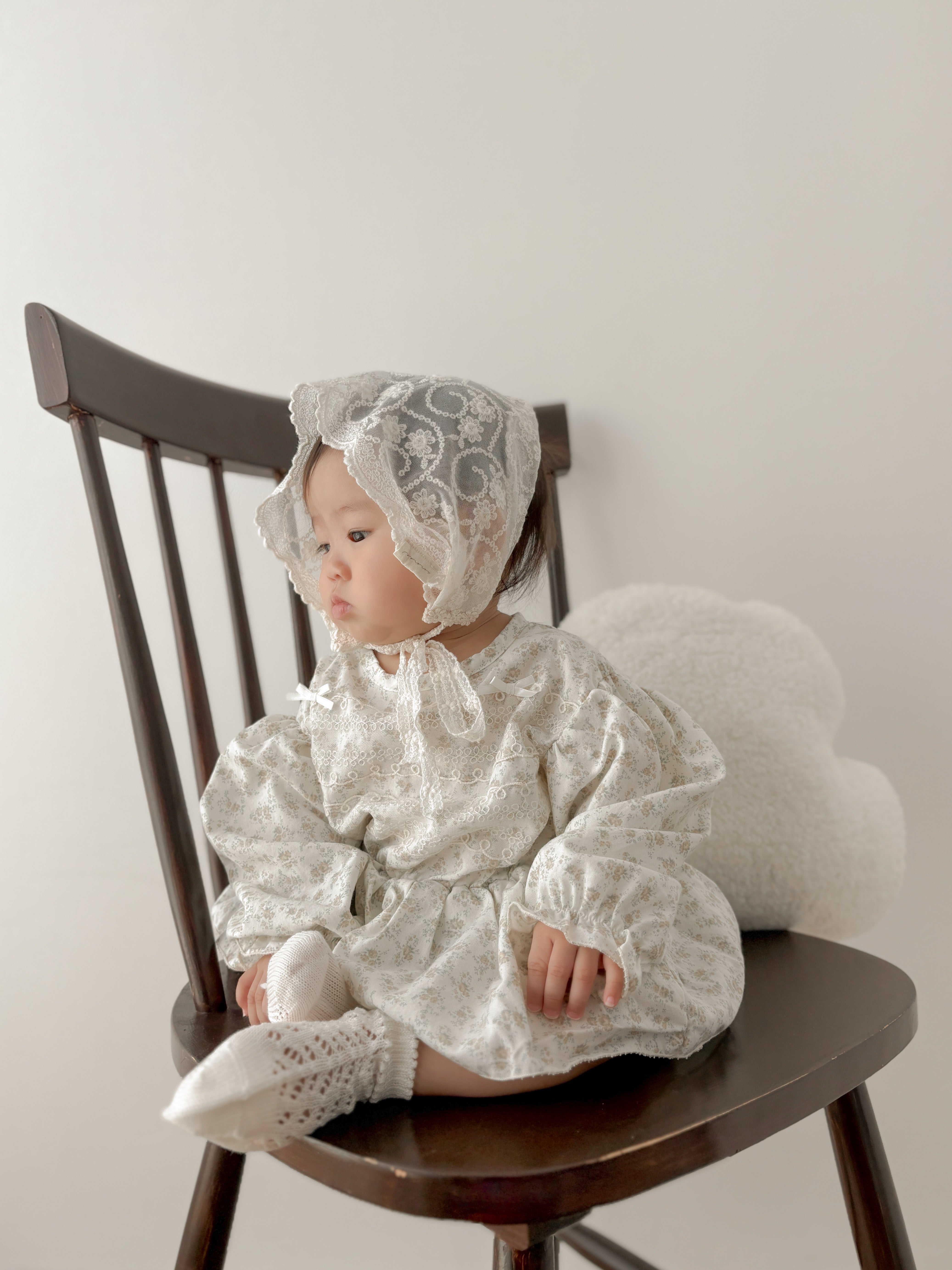 Elegant floral rompers