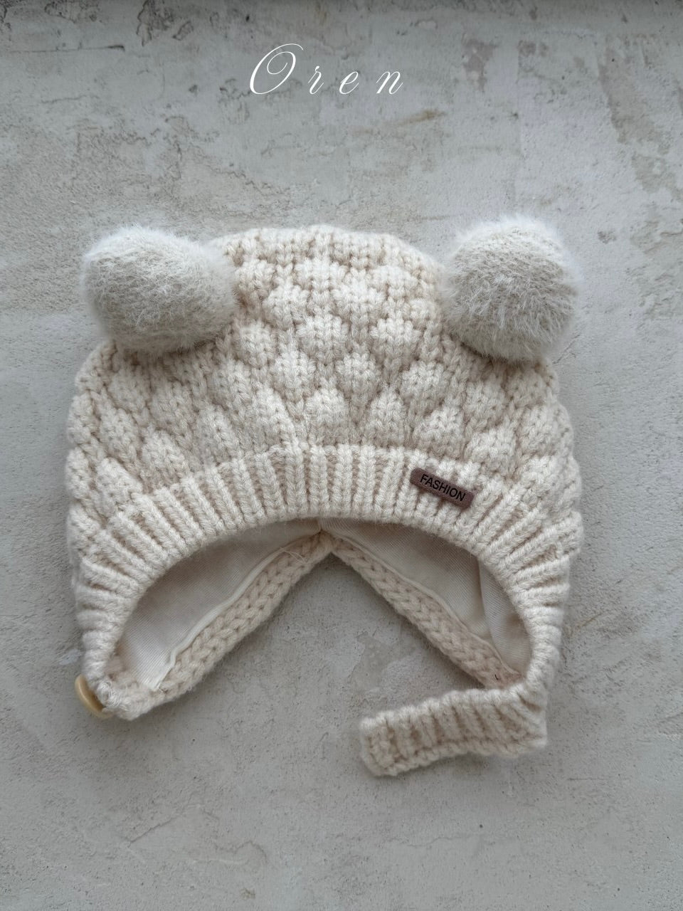 Bonbon knit bonnet (baby)