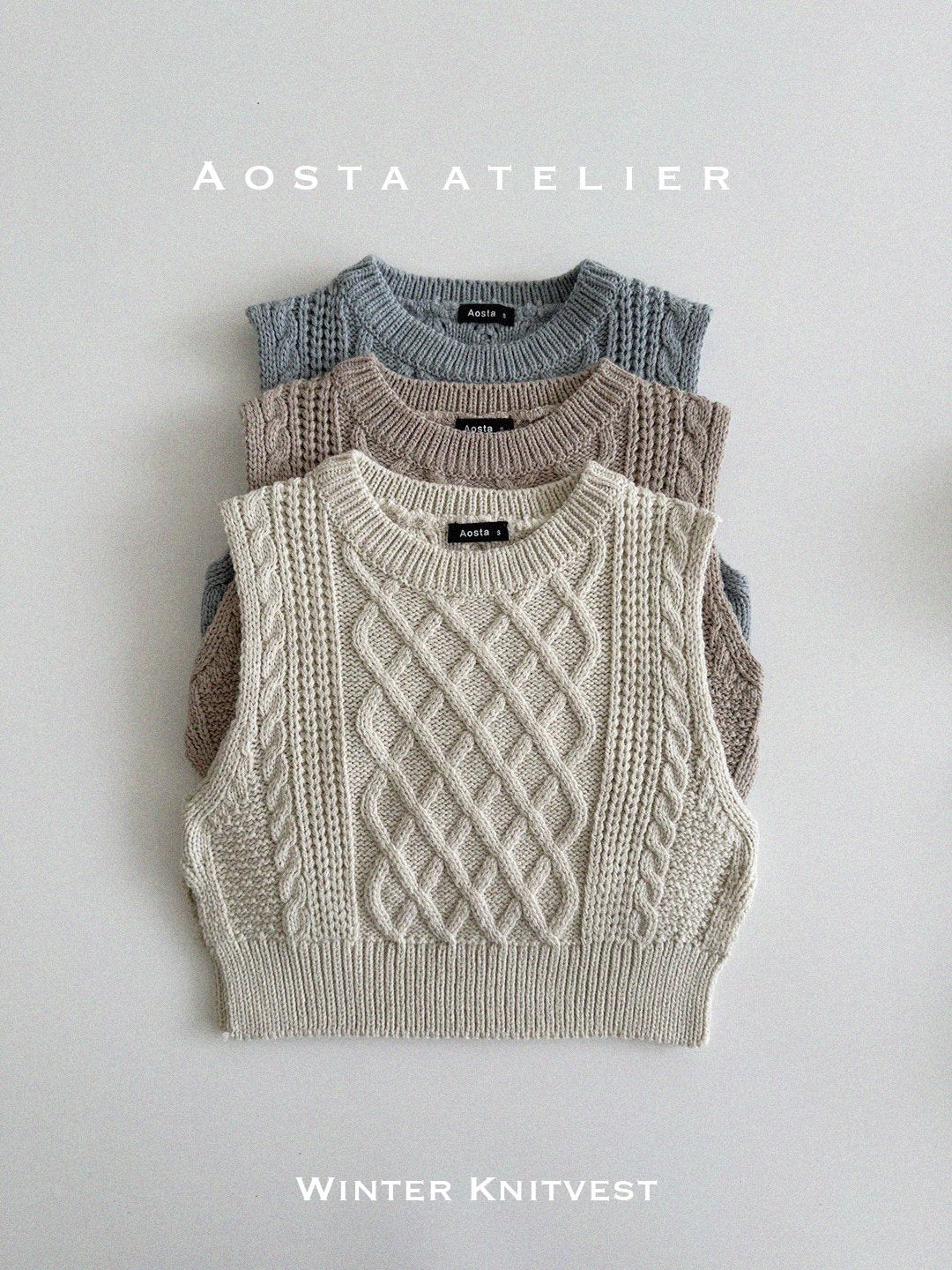 Knit vest