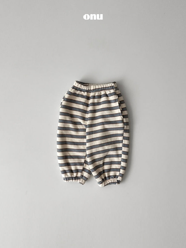 Macaroon fleece jogger pants