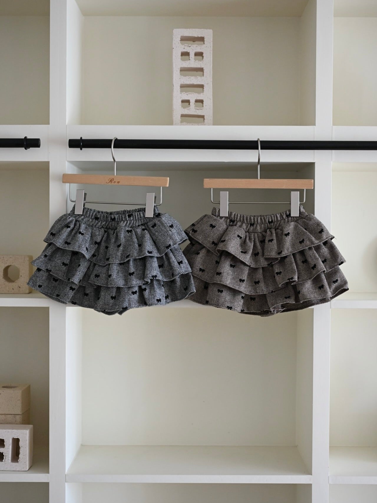 Chloe ribbon cancan pants