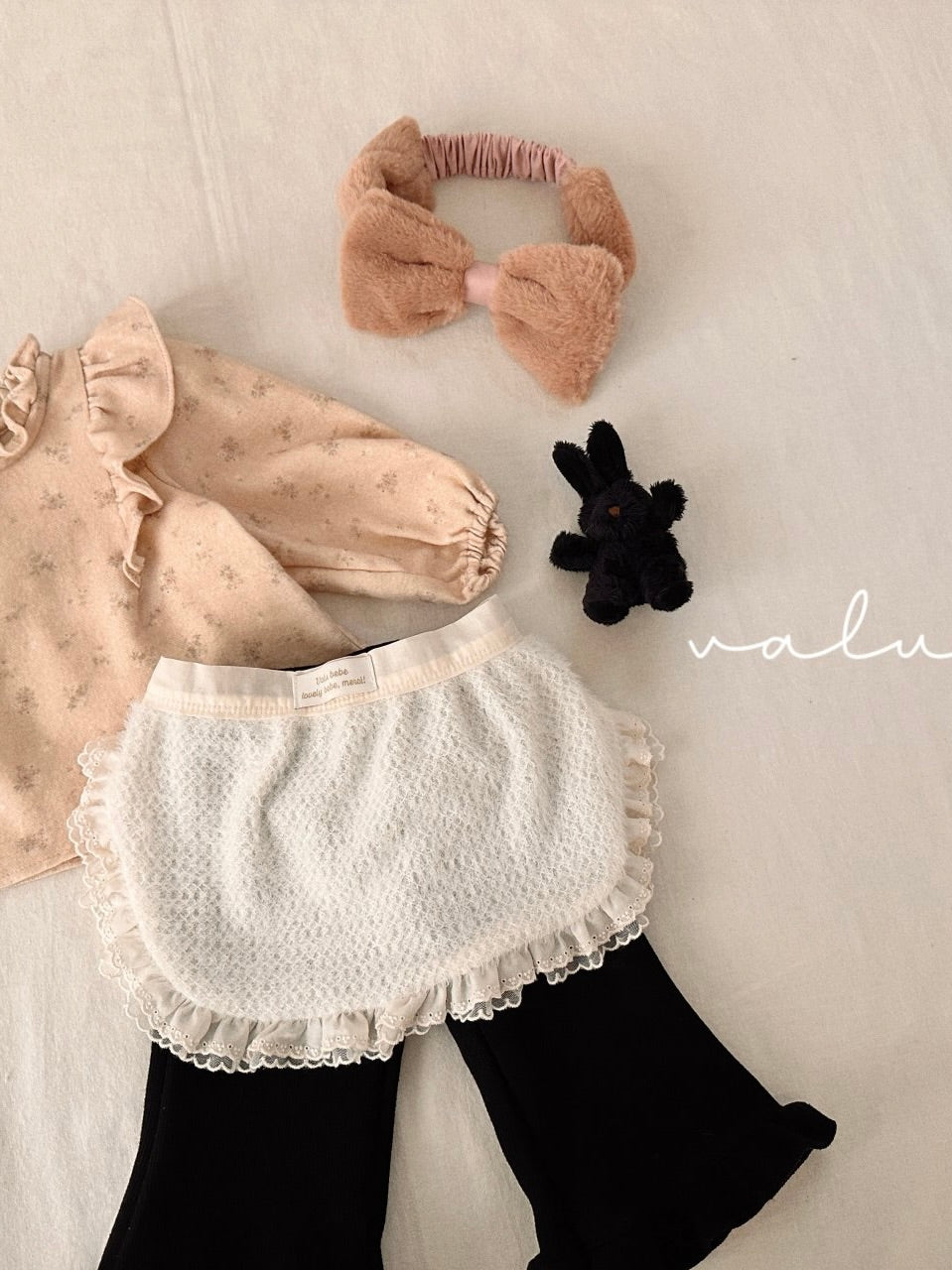 Frill bootcut pants (baby)