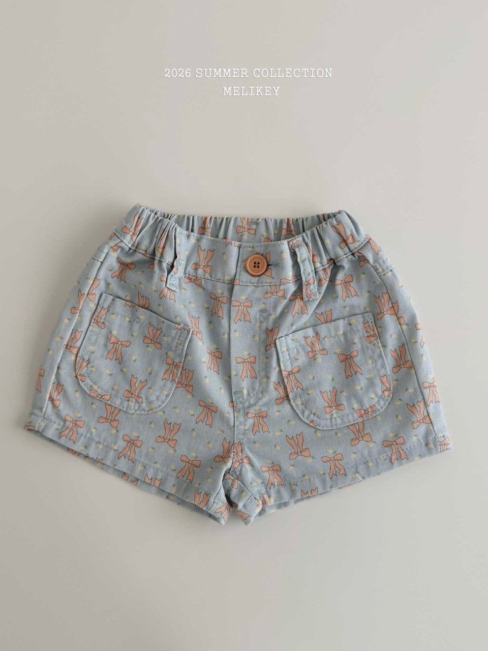 Color ribbon shorts