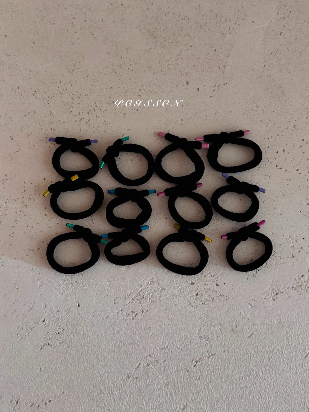 Jelly color hair tie