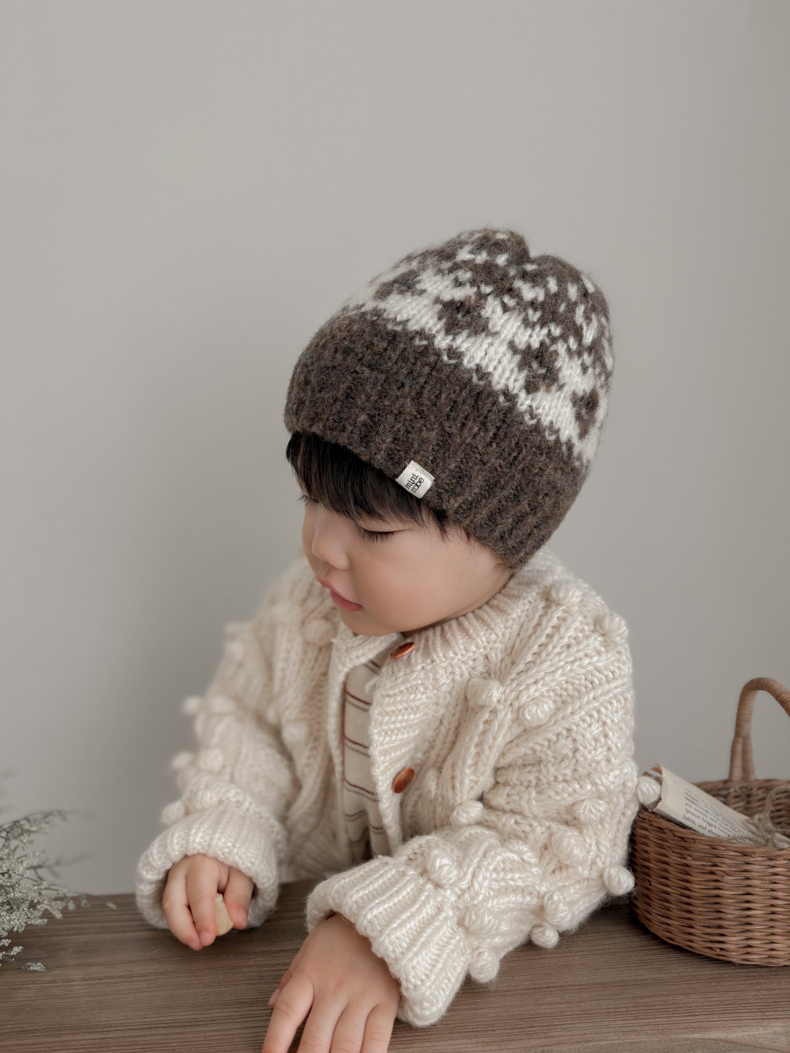 Nordic wool beanie
