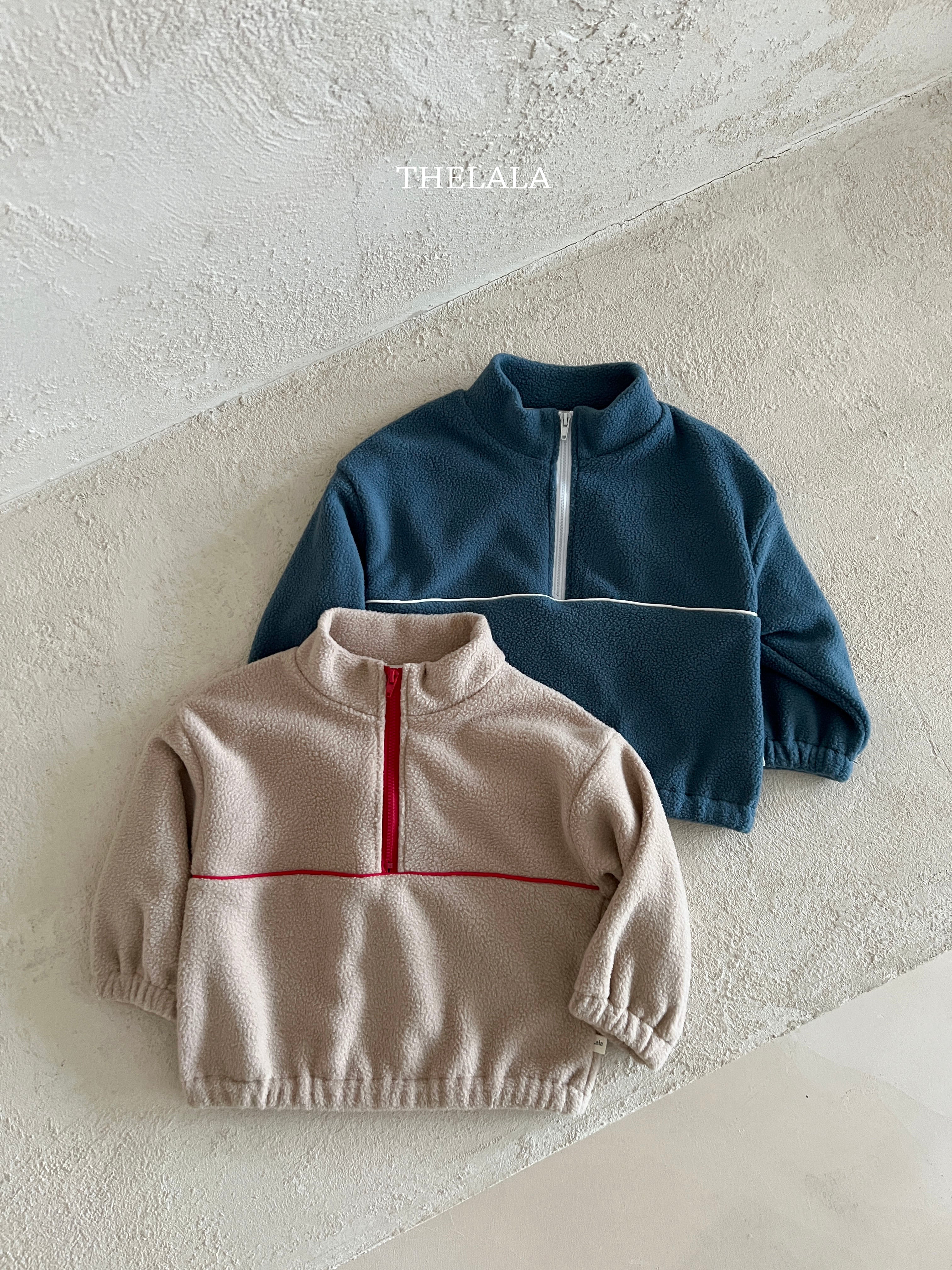 Atom half zipper sweater