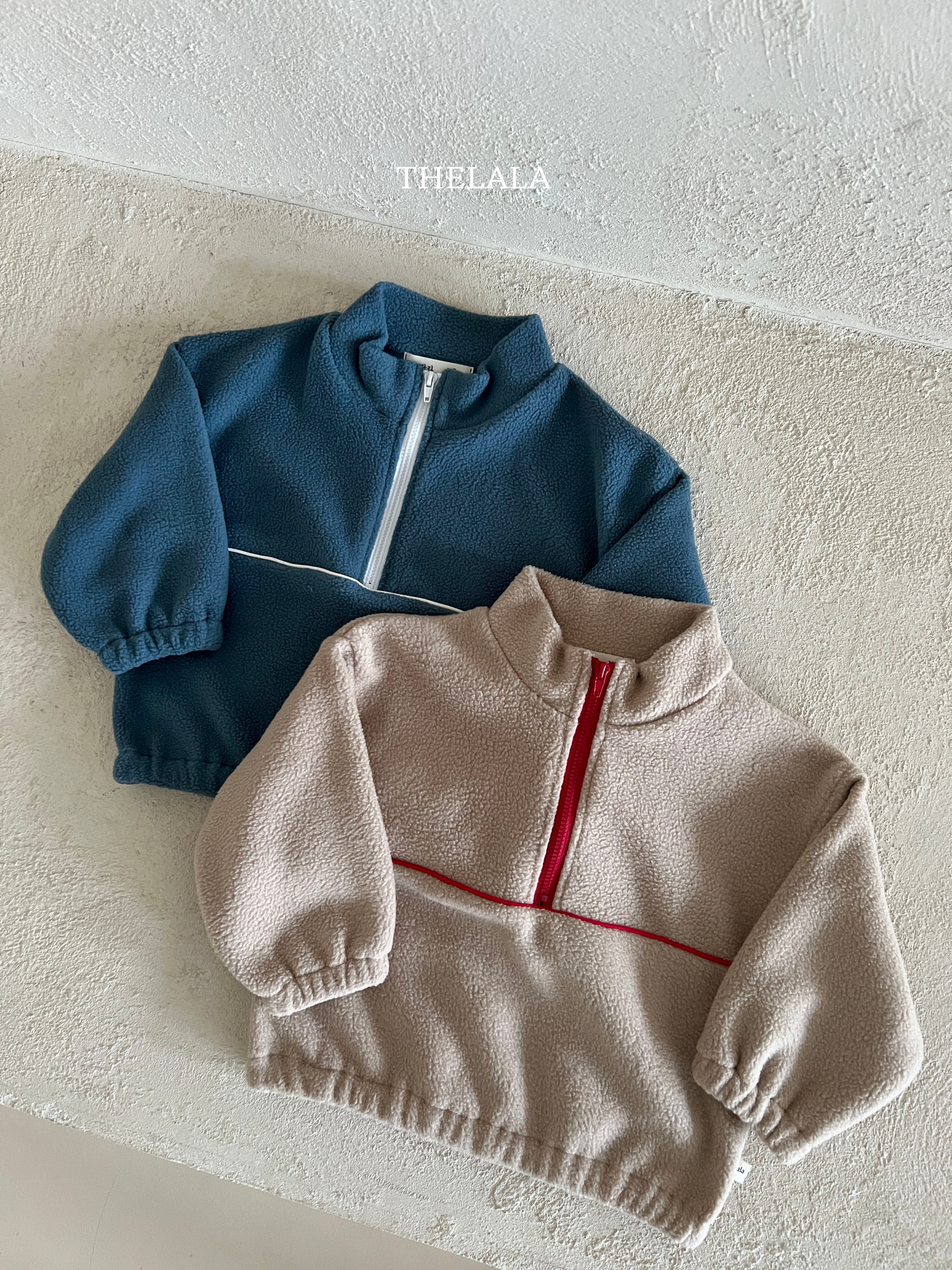 Atom half zipper sweater