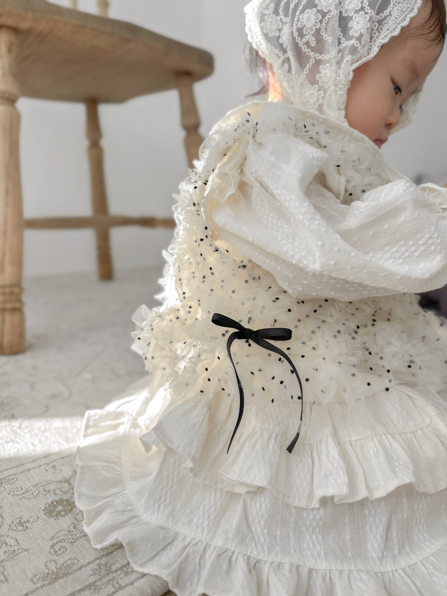 Tulle open vest (baby)