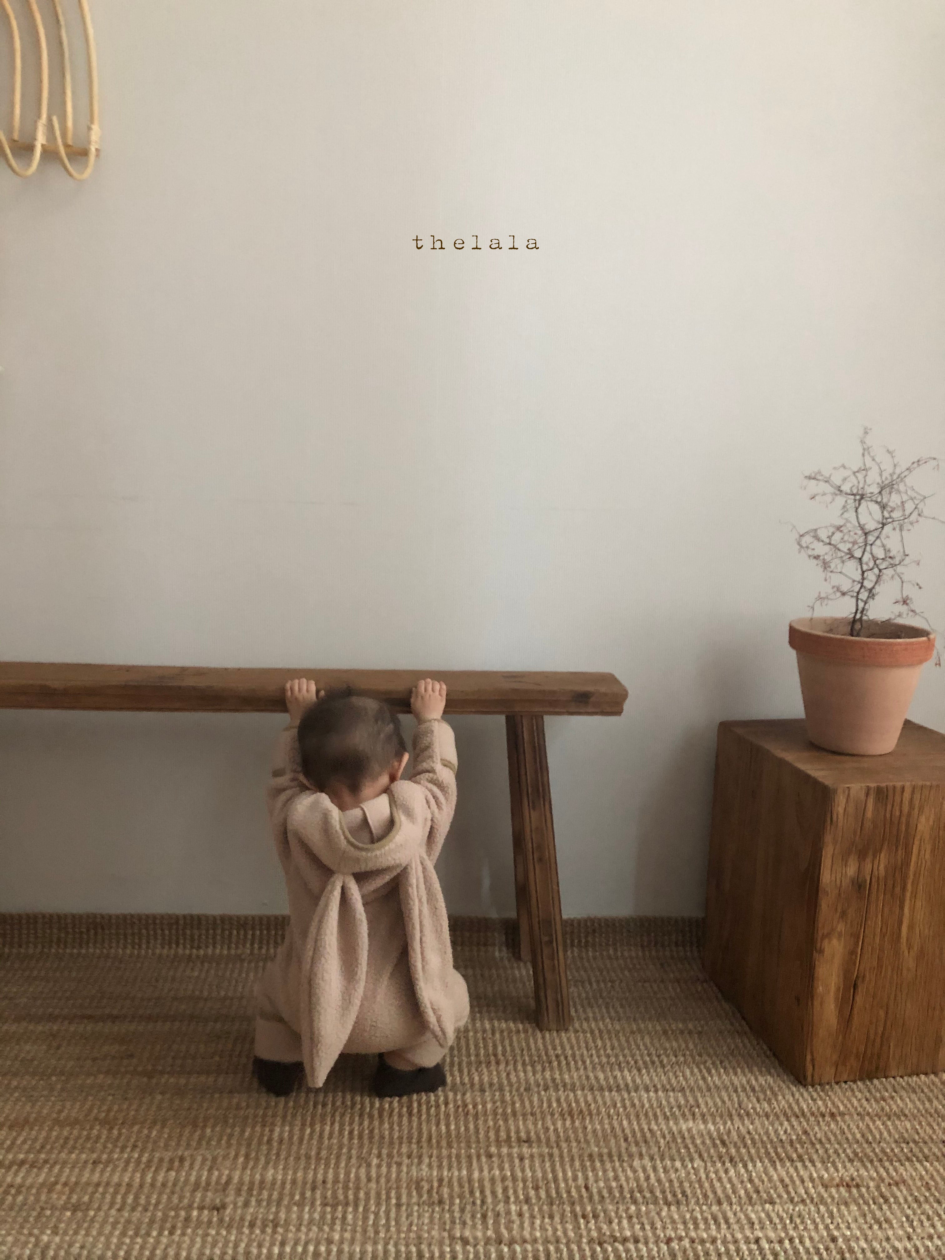 Puffy rabbit coverall