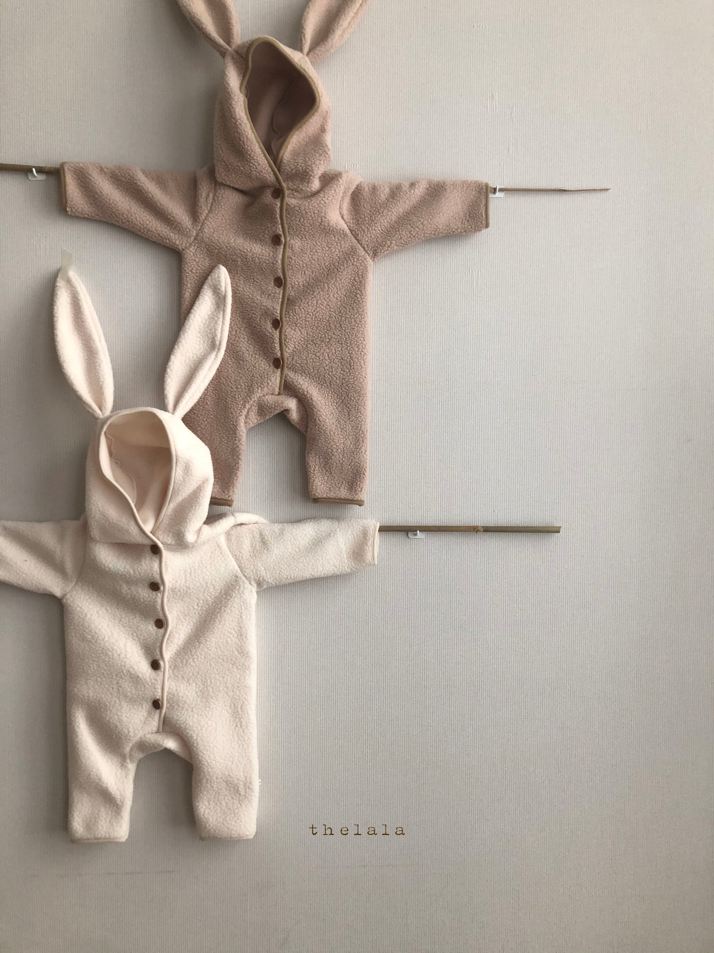 Puffy rabbit coverall