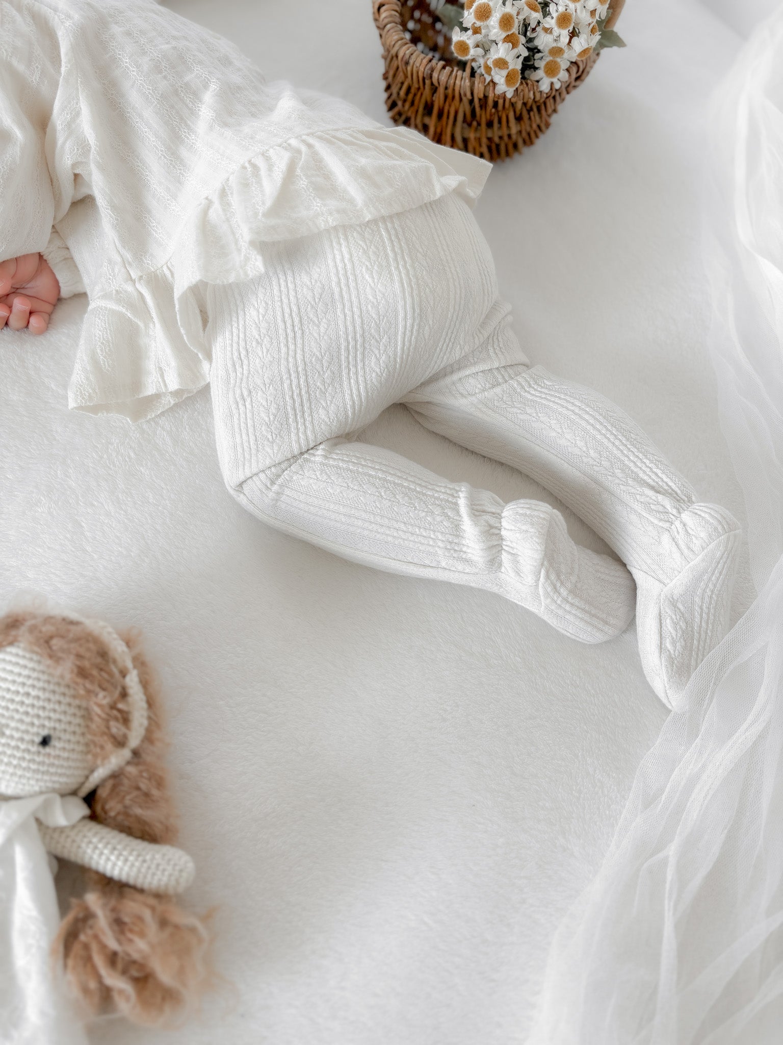 Cozy footed leggings