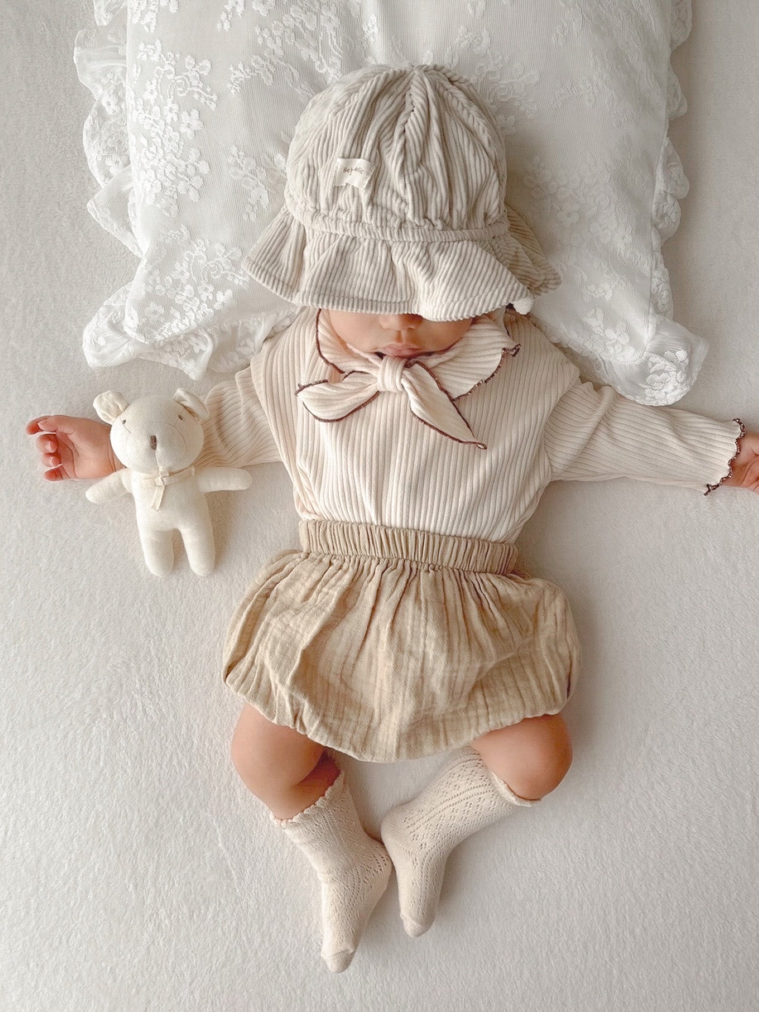 Mellow scarf rompers