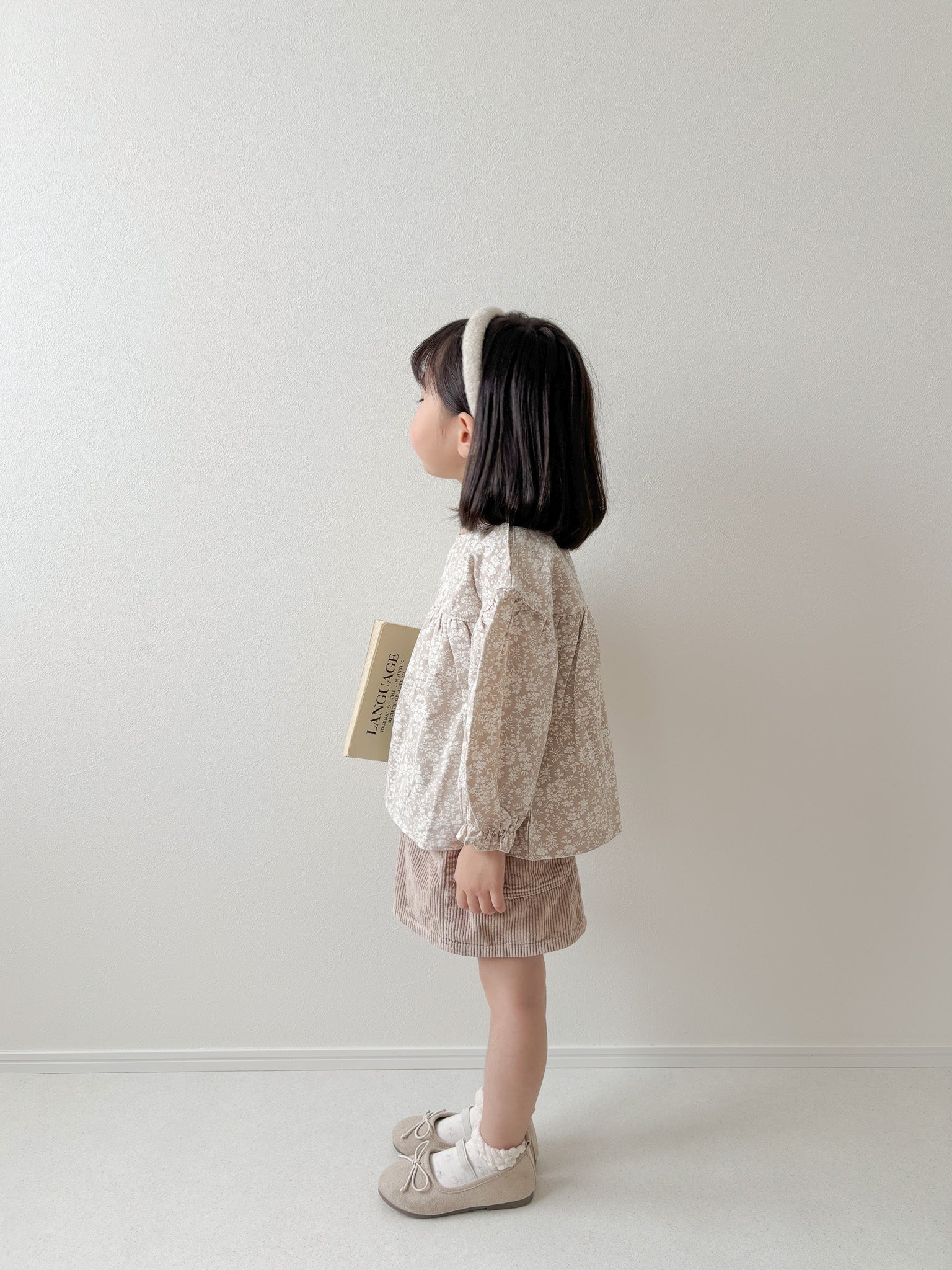 Flower cotton blouse