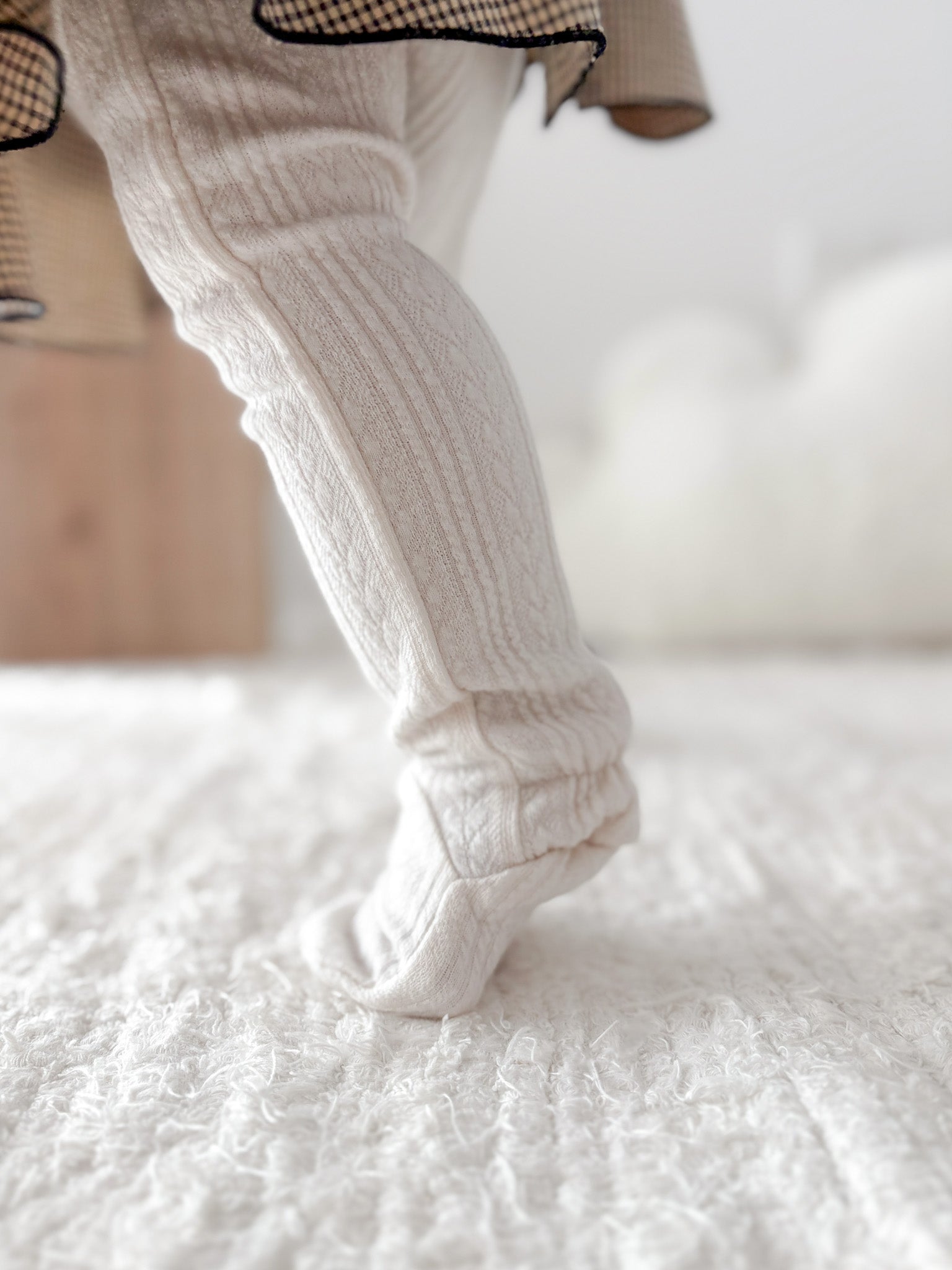 Cozy footed leggings