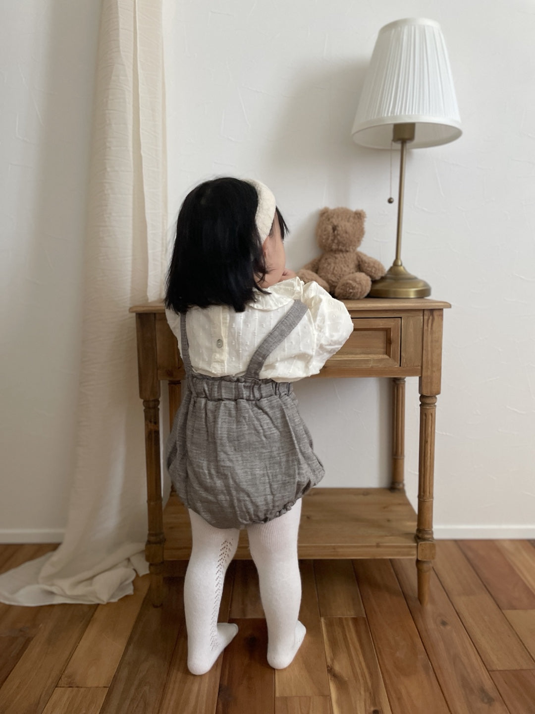 Twill suspender bloomer