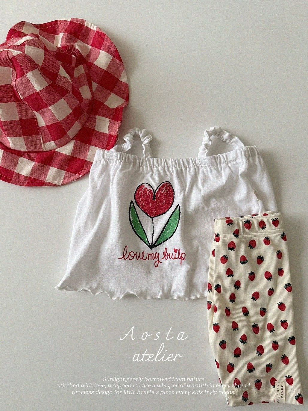 Linen tulip blouse